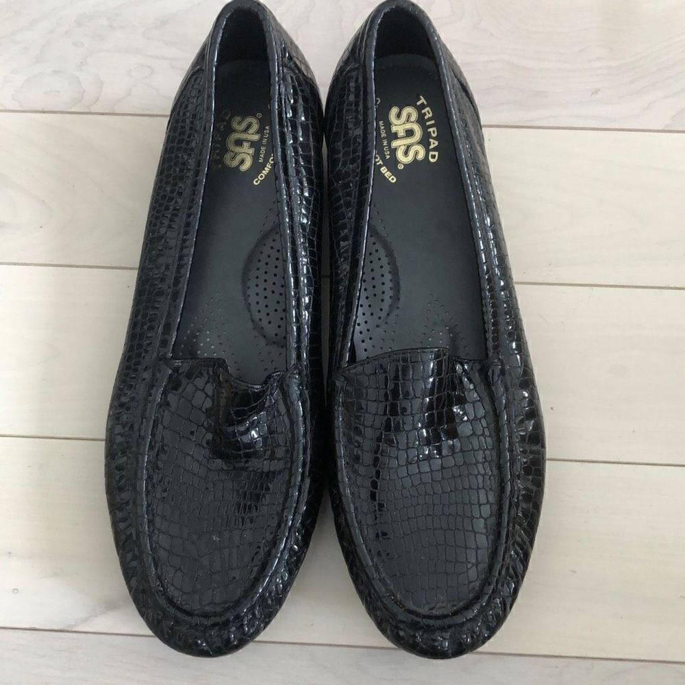 Tripad SAS Woman's Simplify Slip-on Black Loafer size 9.5